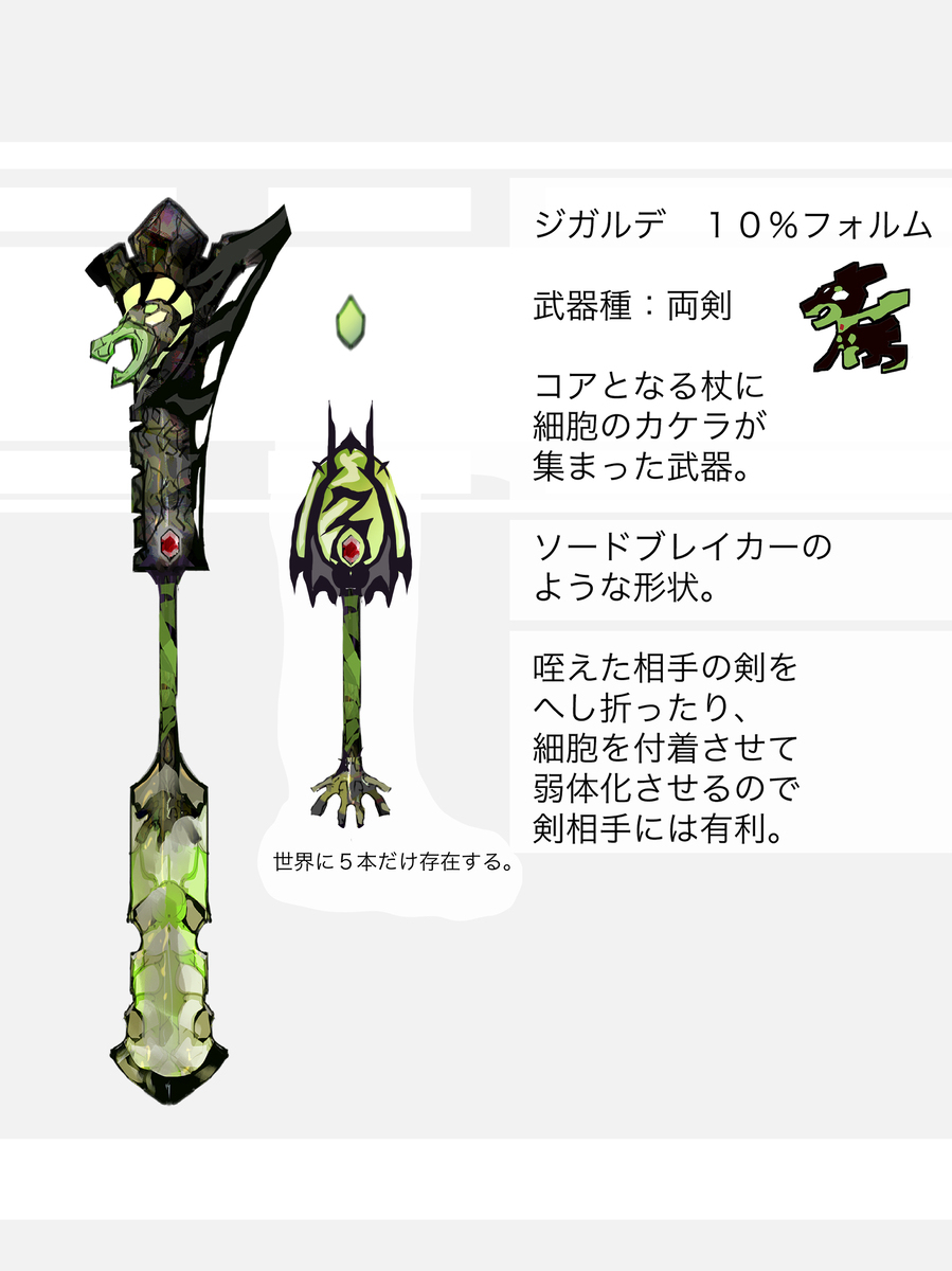 吉加尔德主题的武器 (神奇宝贝)