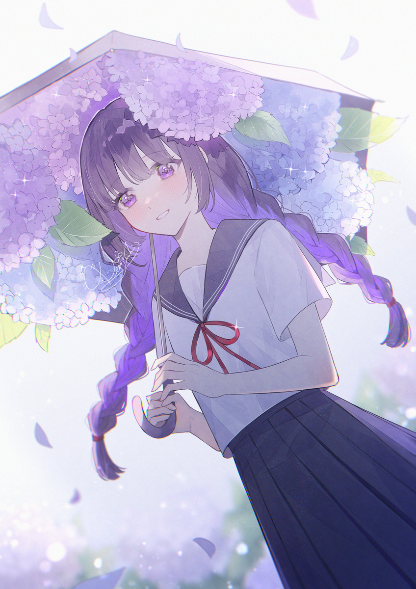 紫阳花雨