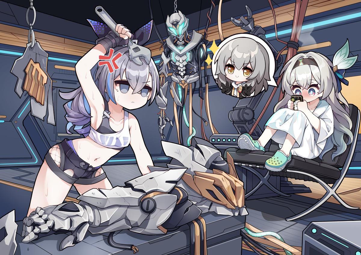 Fixing your Mech-suit here
