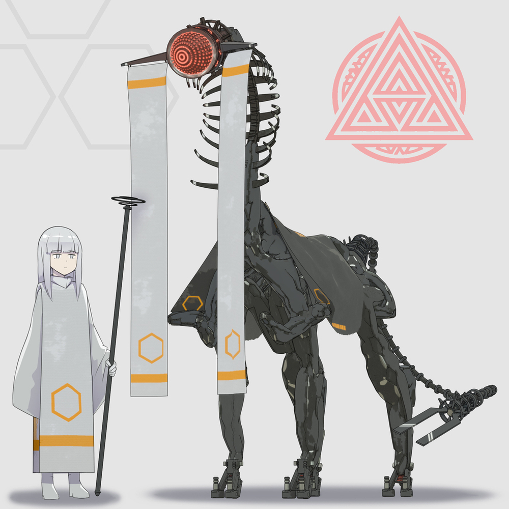 用blender制作的机器人、幻想等等