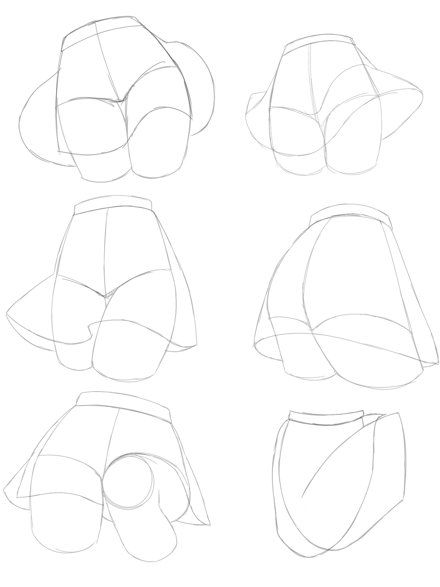 Pleated Skirt References Part 2
