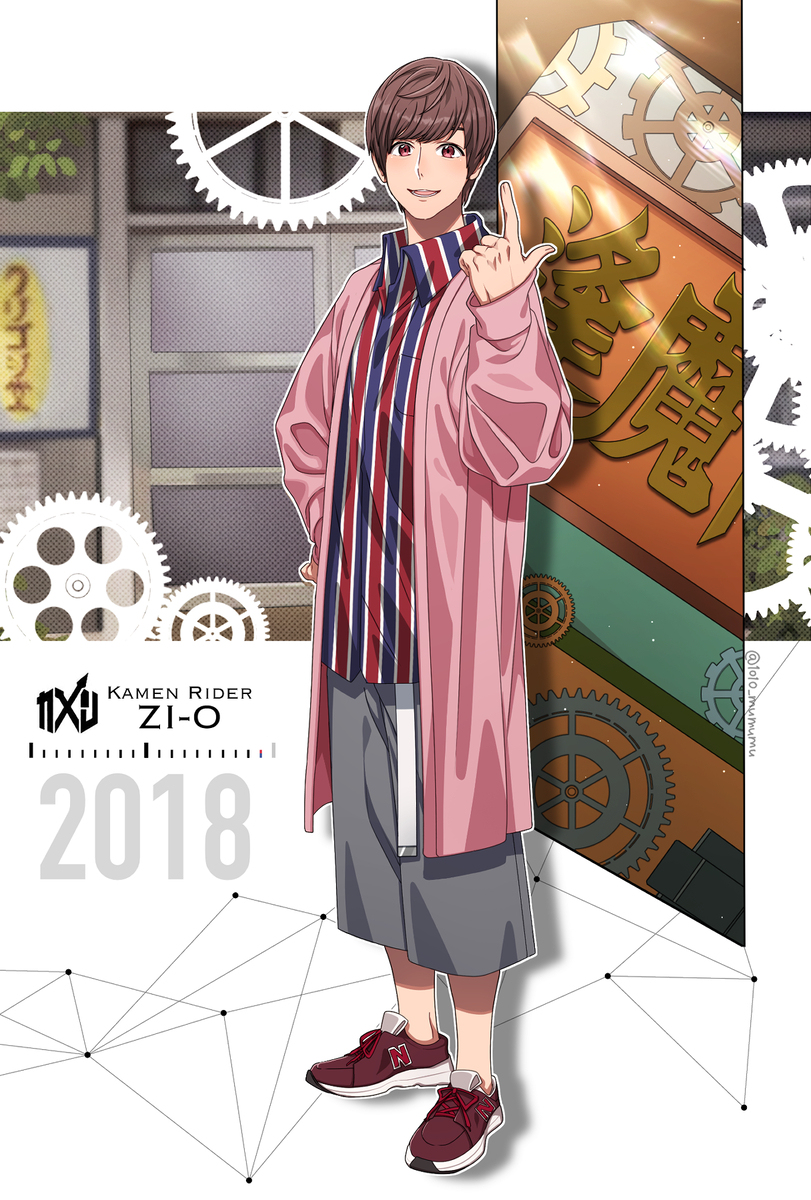 平成骑士主人公，全员画了!