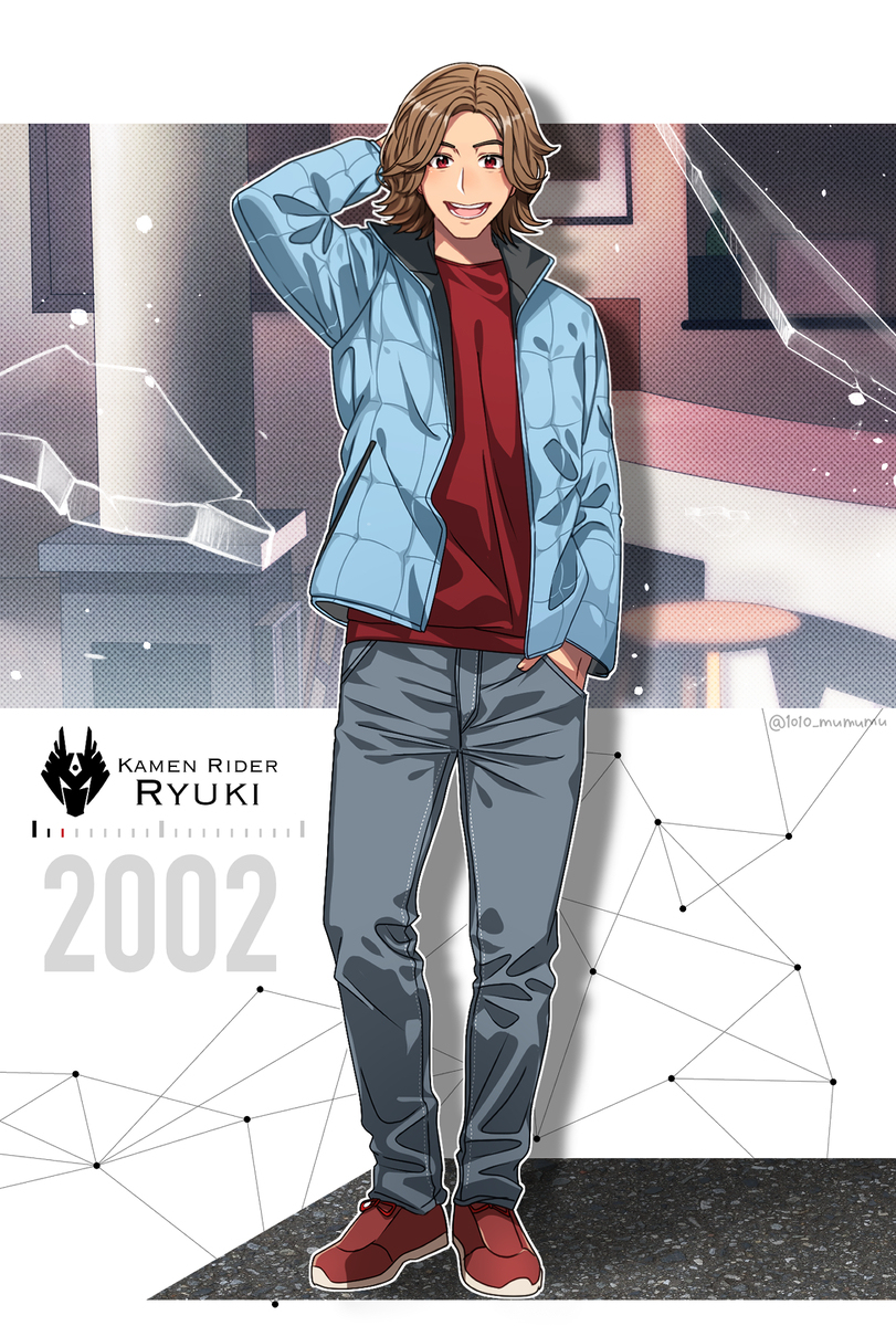 平成骑士主人公，全员画了!