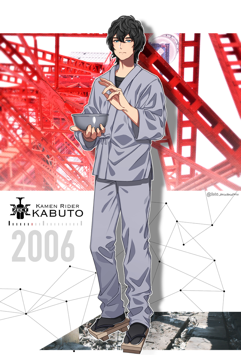 平成骑士主人公，全员画了!