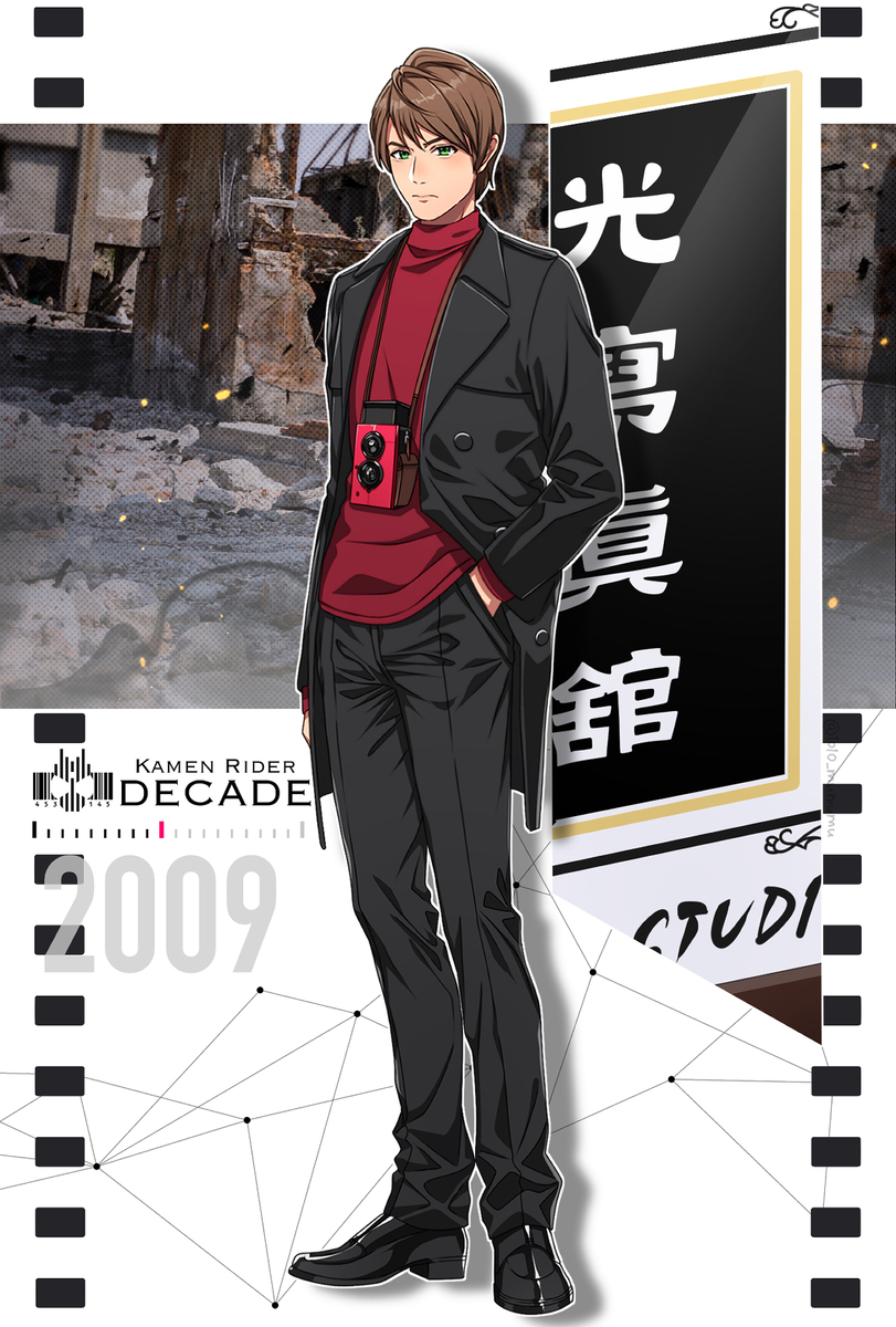 平成骑士主人公，全员画了!