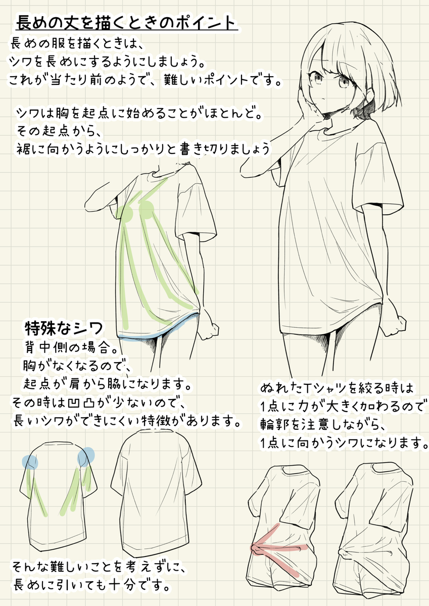 &lt;第2回&gt;5种尺寸的划分!!