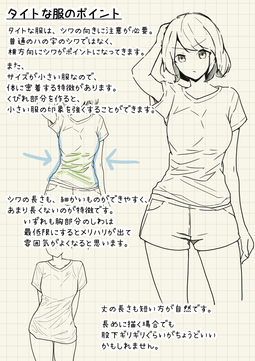 &lt;第2回&gt;5种尺寸的划分!!