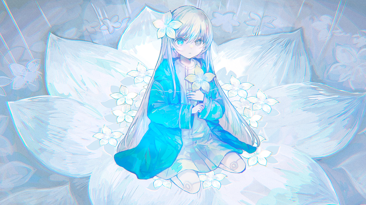 成为假花