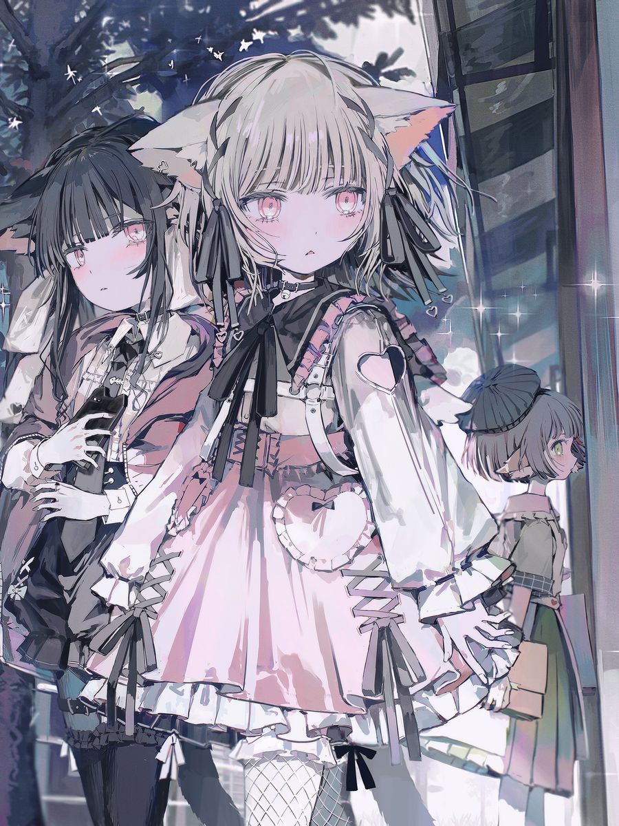 TinyFox × 适当绿色合作键视觉插图