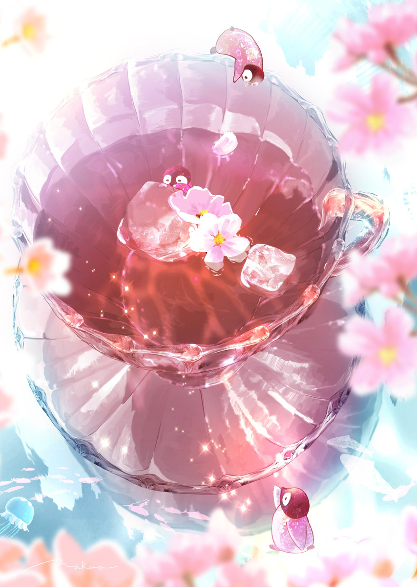 春风里的冰茶