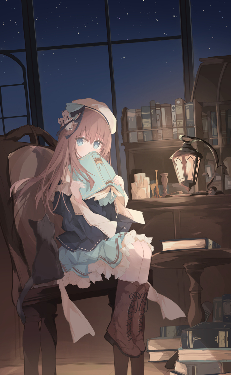 书与女孩
