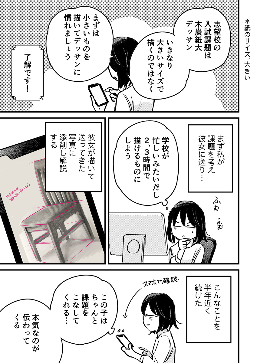 在网上看到考生的画的故事