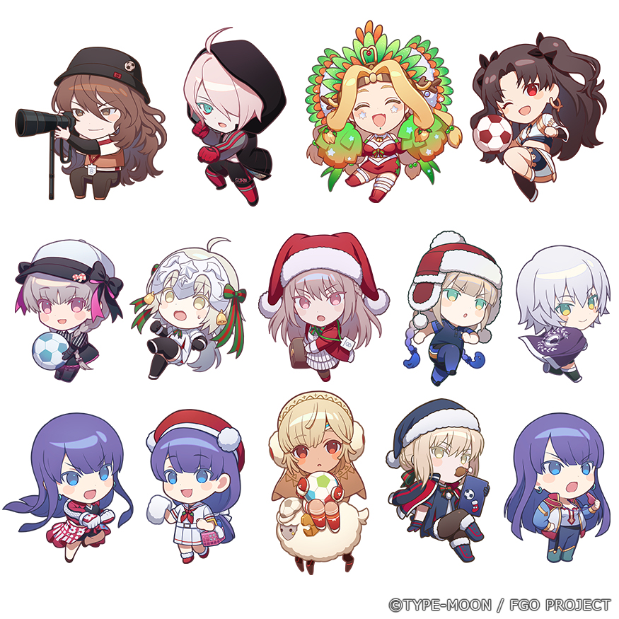 【FGO】愚人节SD插画