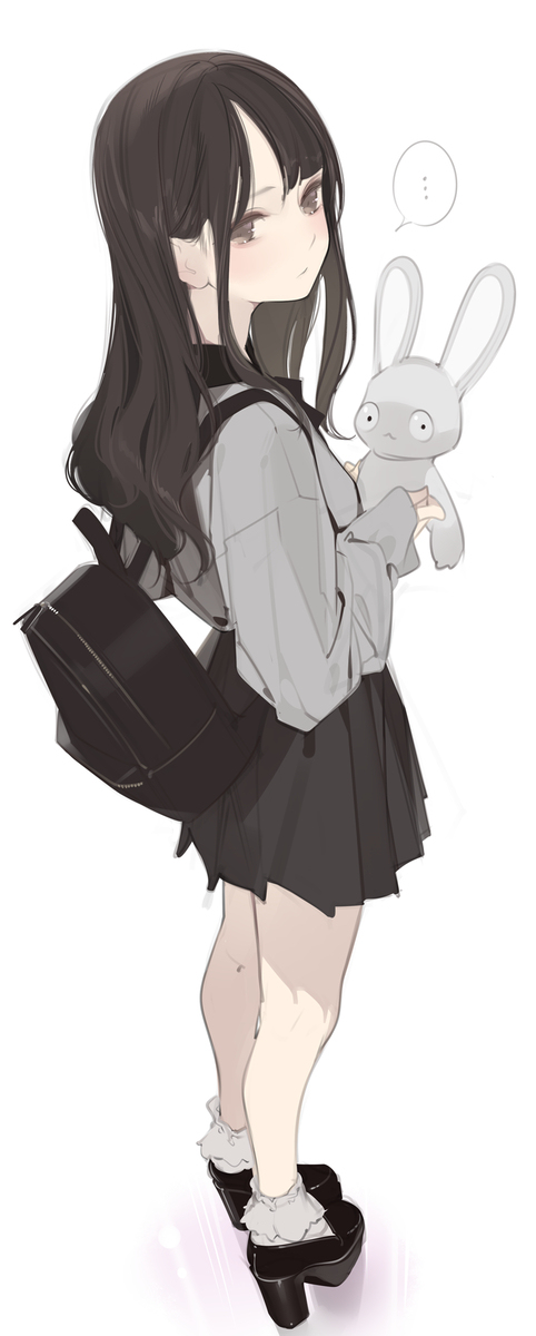 单调的女孩