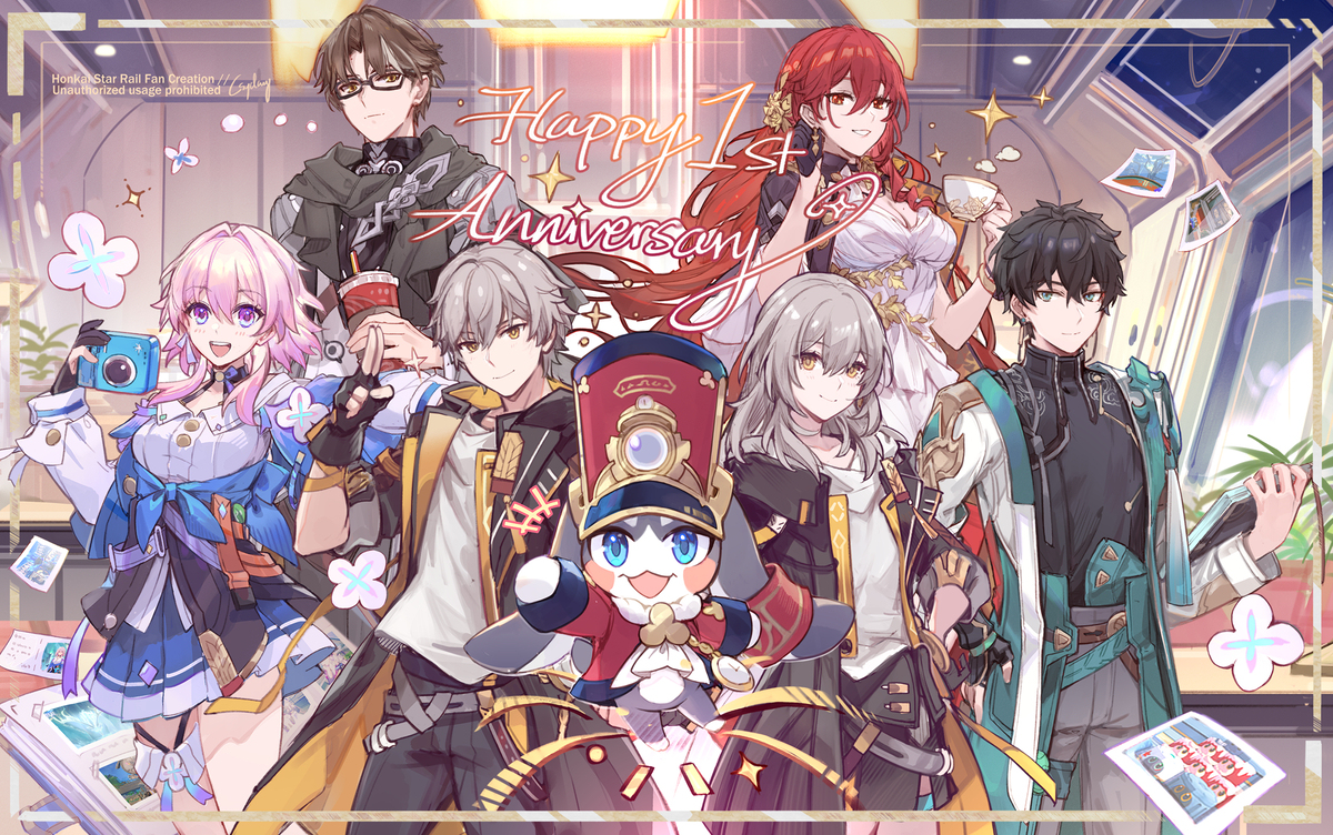 HSR周年总结📸🎉