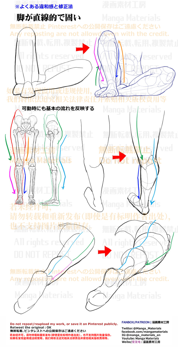 個人メモ：脚可動時の注意点