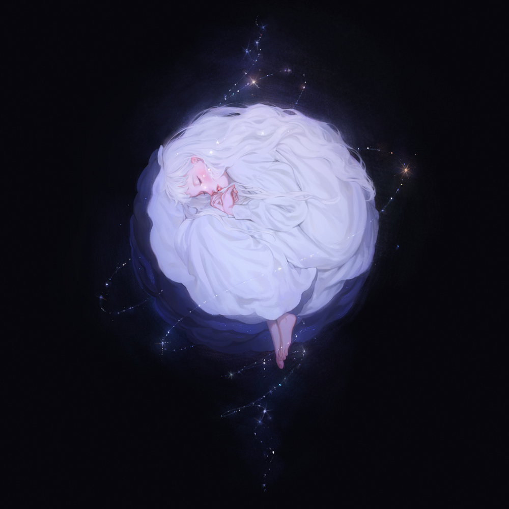 漂浮在夜晚
