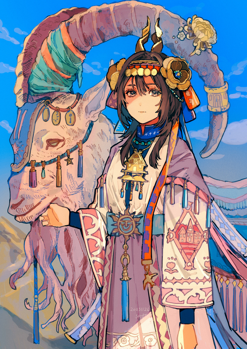 荒野的两个人