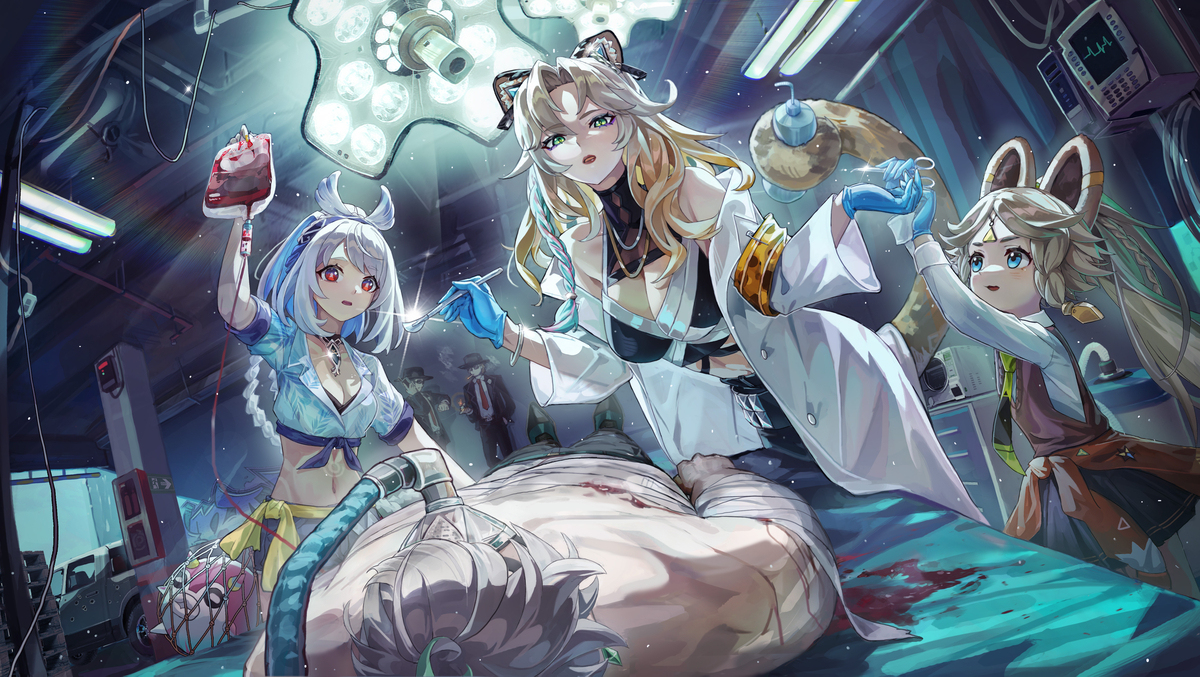Hoyofair countdown illustration