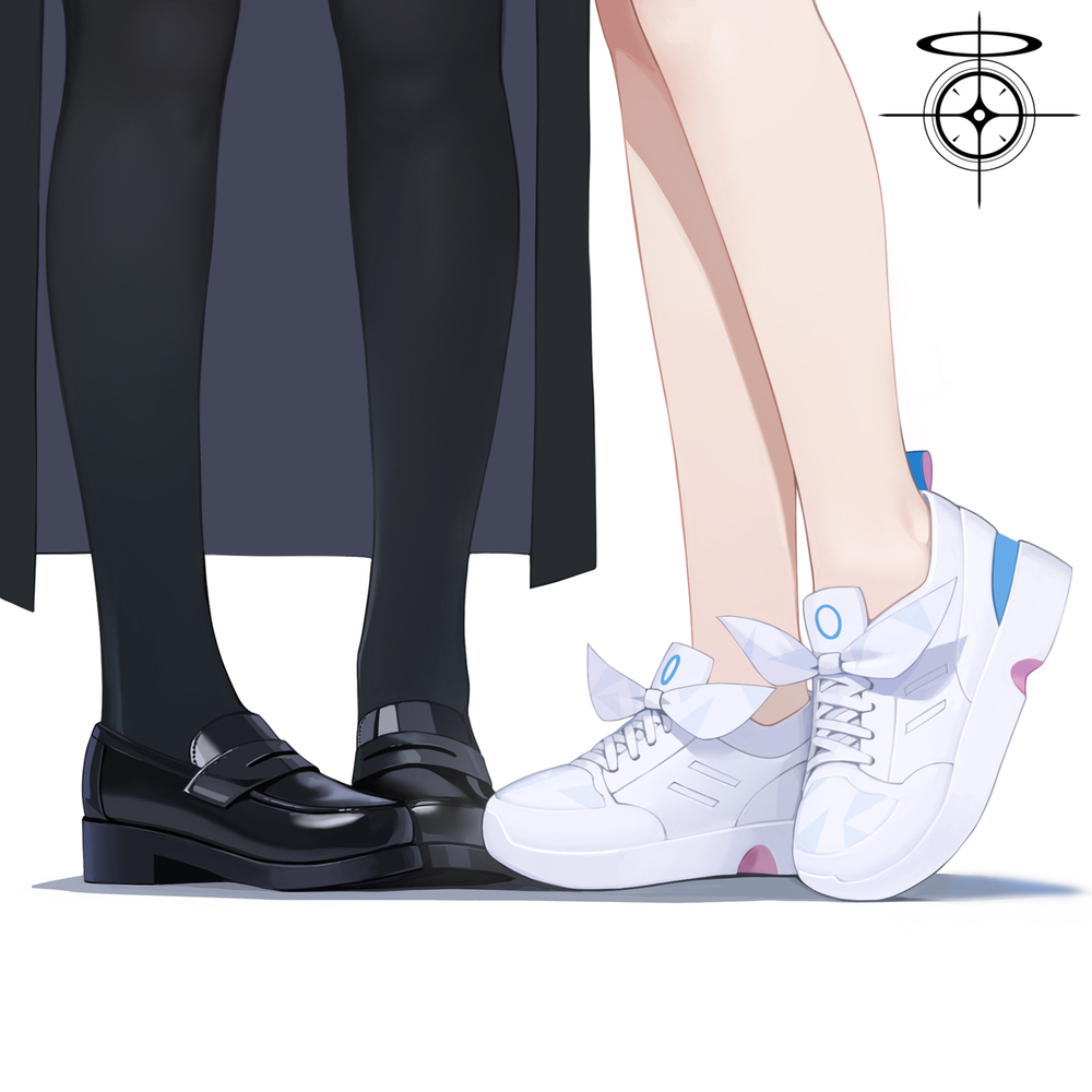 Blue archive shoes doodle 5
