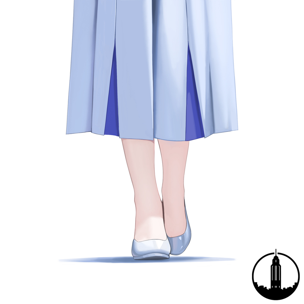 Blue archive shoes doodle 5