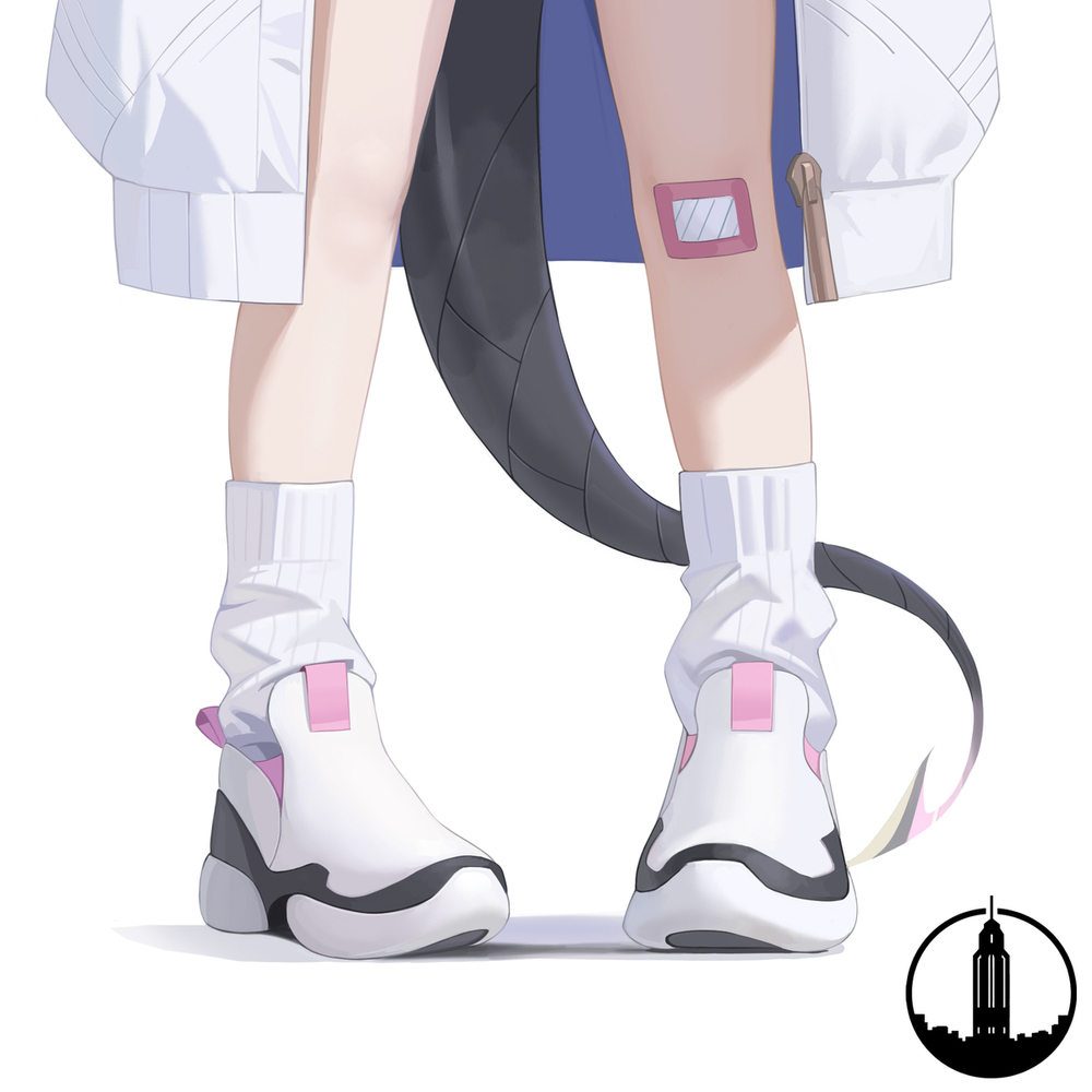 Blue archive shoes doodle 5