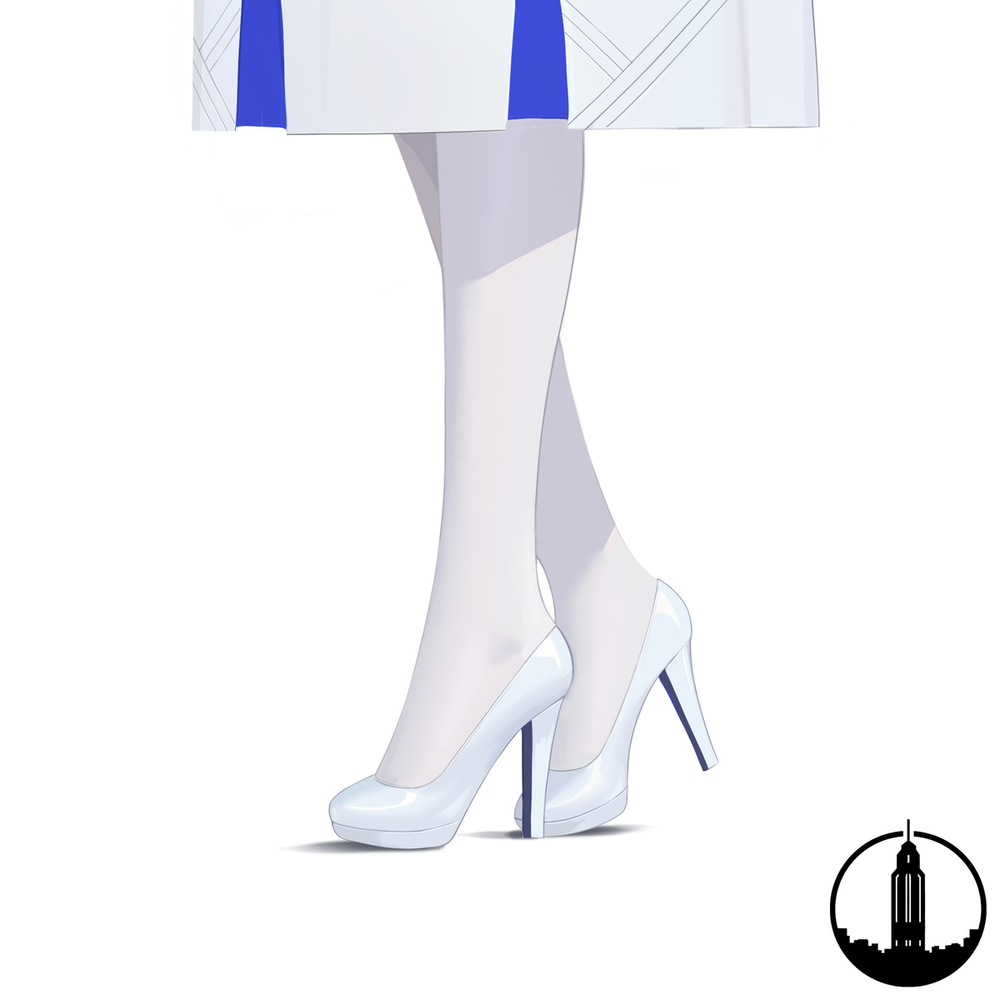 Blue archive shoes doodle 5