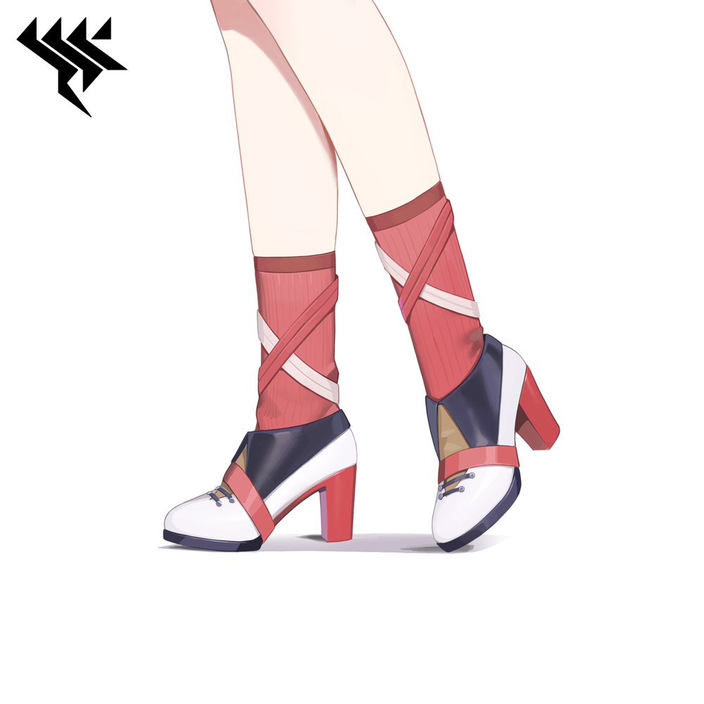 Blue archive shoes doodle 5