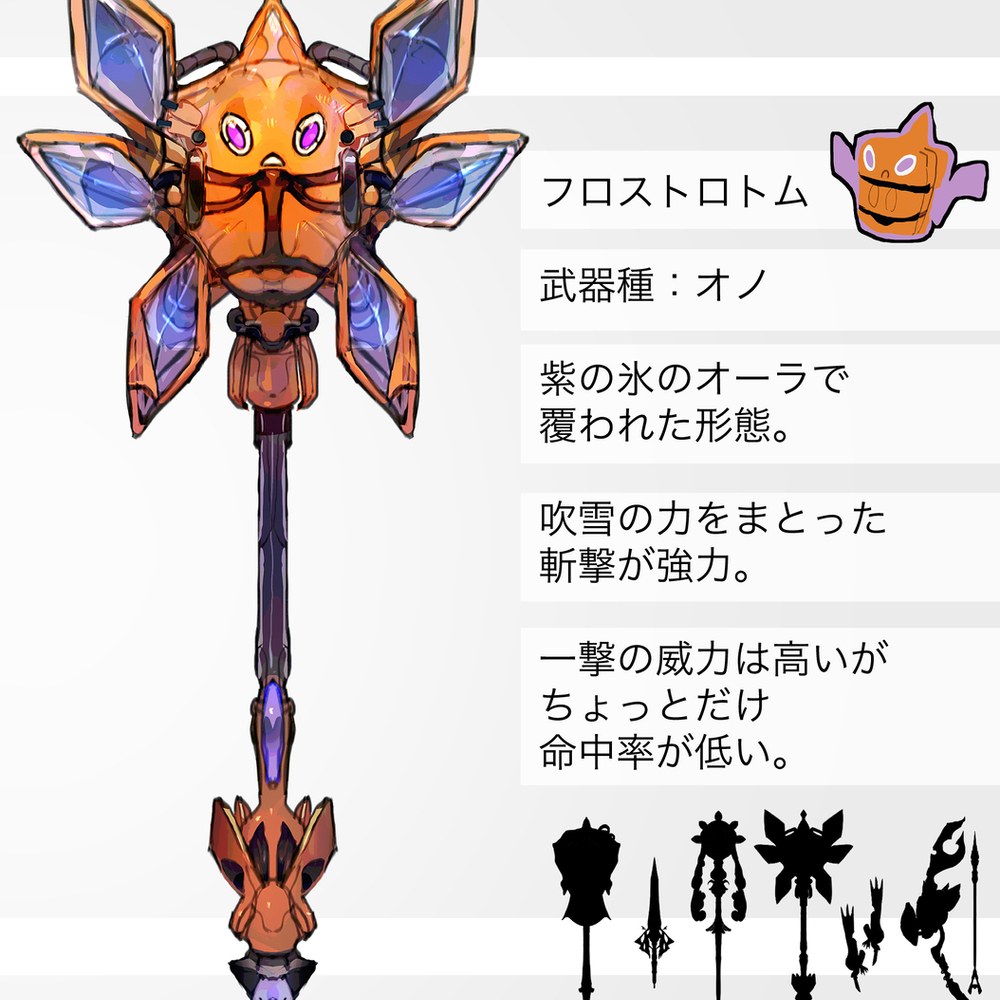 Rotom motif的武器Part ② (神奇宝贝)