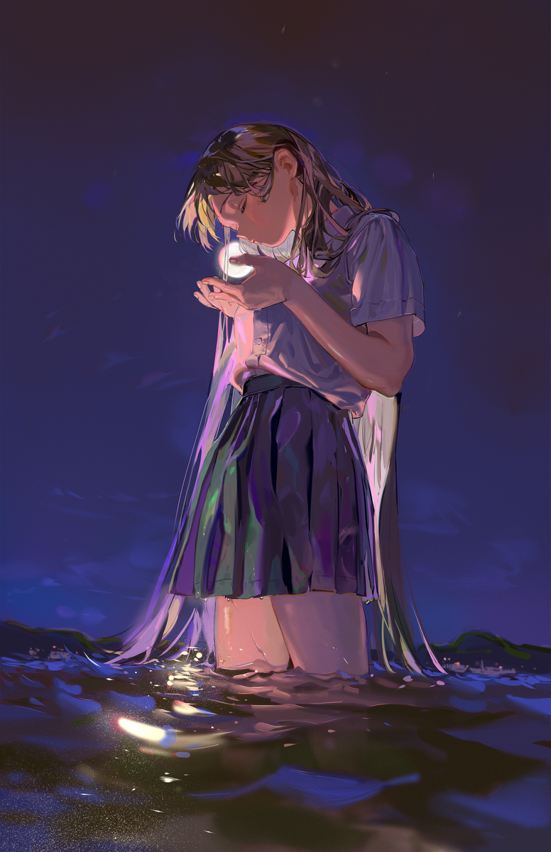 Moon kiss