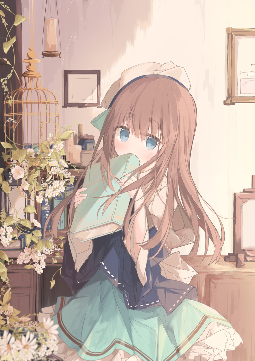书与女孩