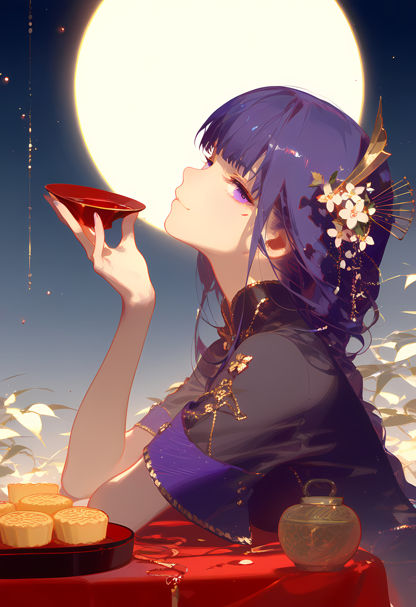 Happy Mid Autumn Fes!中秋快乐!(原神)