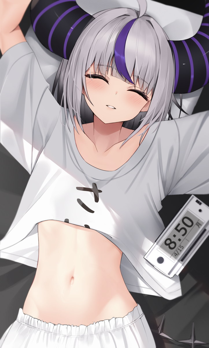 睡过头了