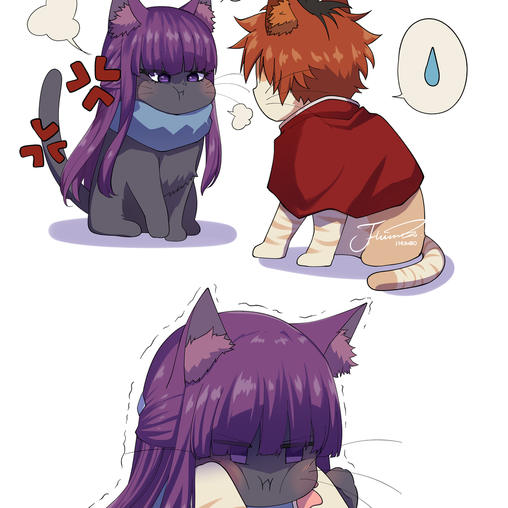 💢🐱💢