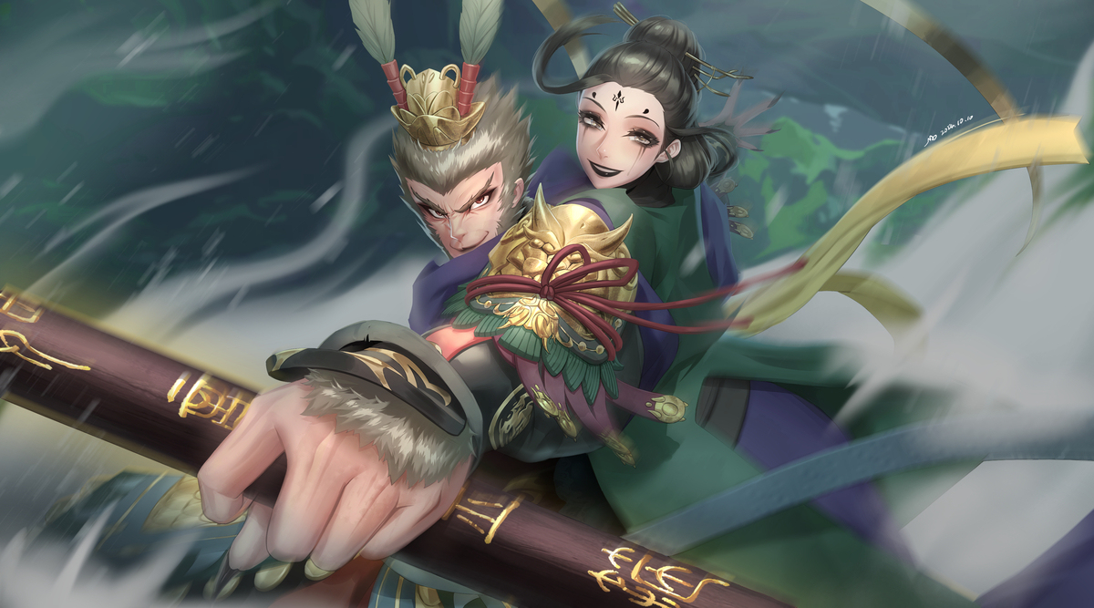 【同人画】我解链黑神话悟空隐藏结局了!!!
