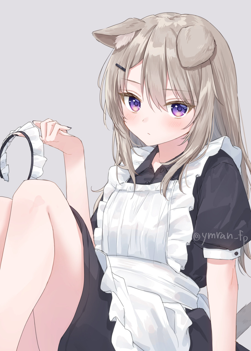 没有干劲的女仆猫