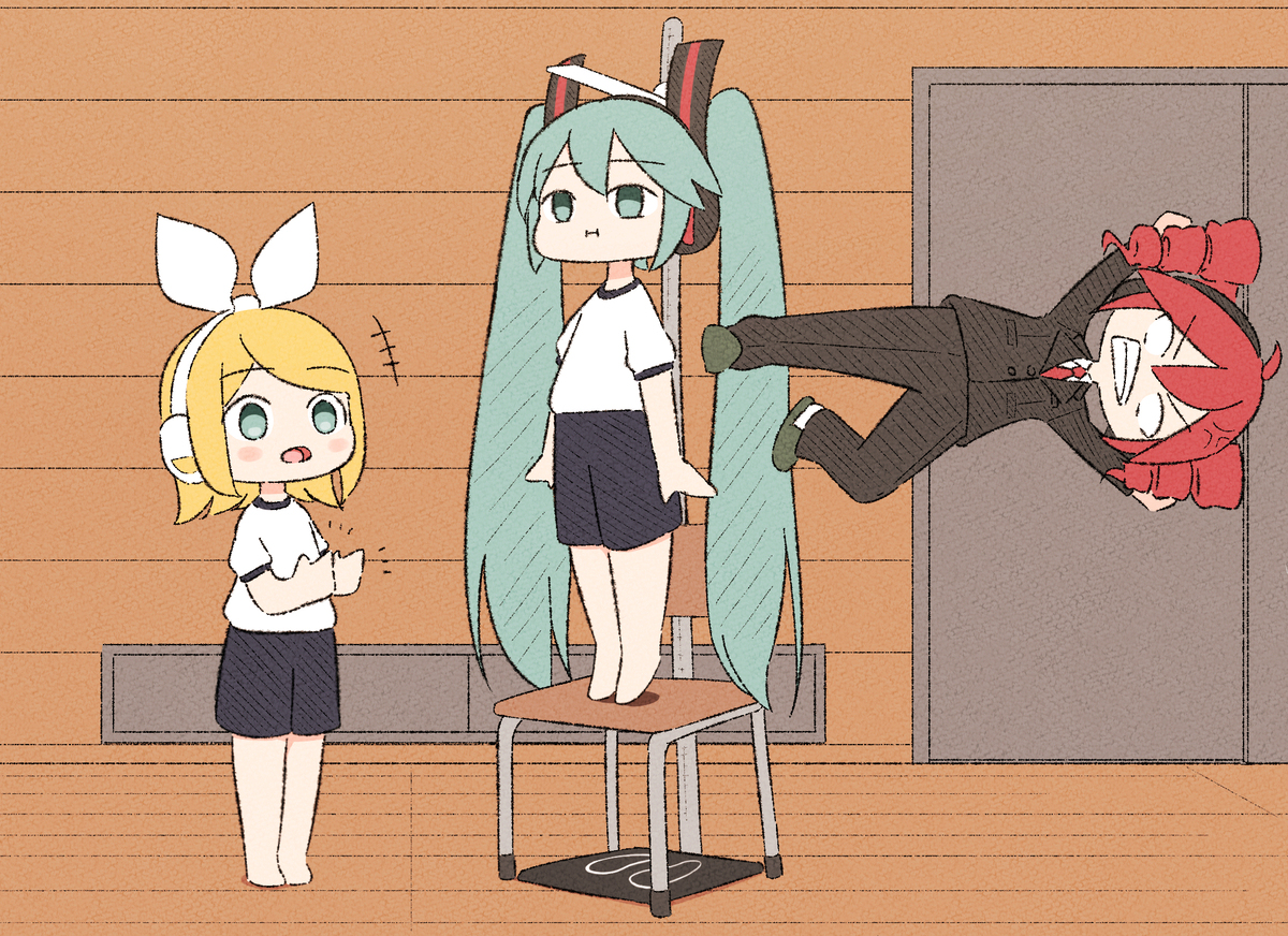 初音未来，身高2m