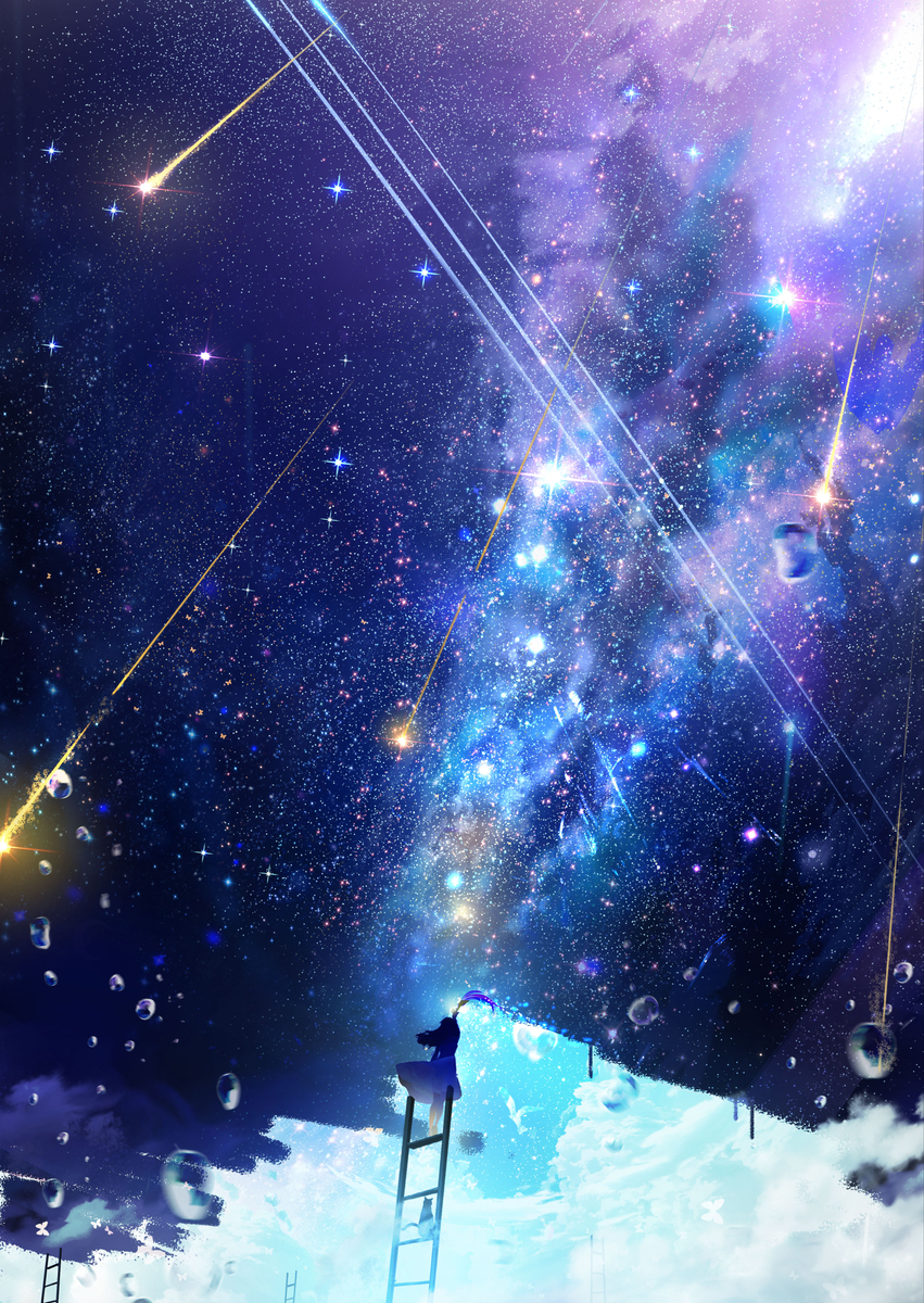 画夜空-时间的画家-