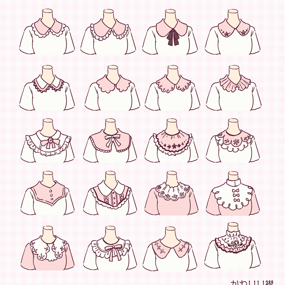 《可爱的女孩服装设计创意册》