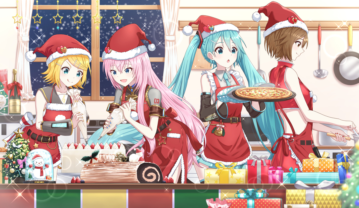 大家一起做菜🎶🎂🎄🎅