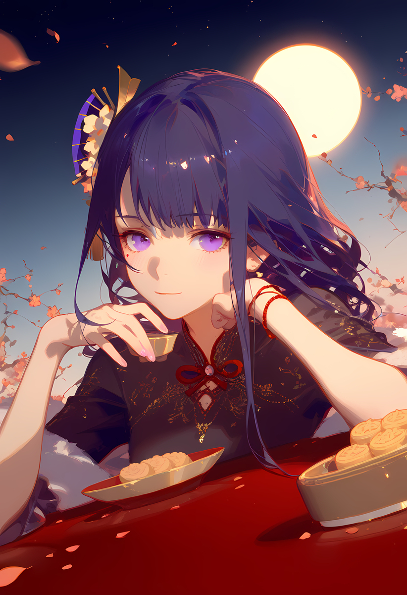 Happy Mid Autumn Fes!中秋快乐!(原神)