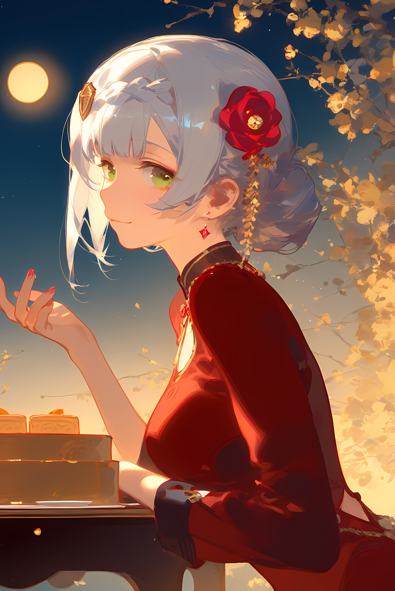 Happy Mid Autumn Fes!中秋快乐!(原神)