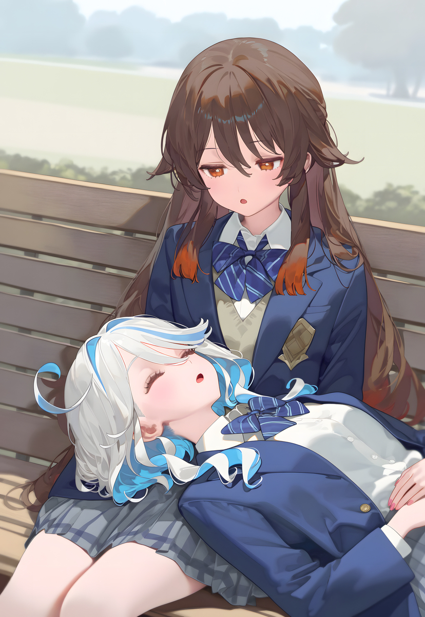 芙宁娜核桃膝枕