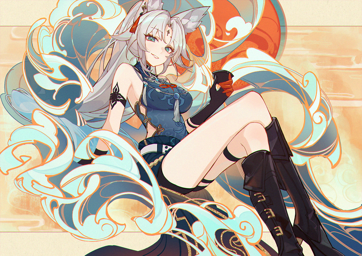 琼月浮海