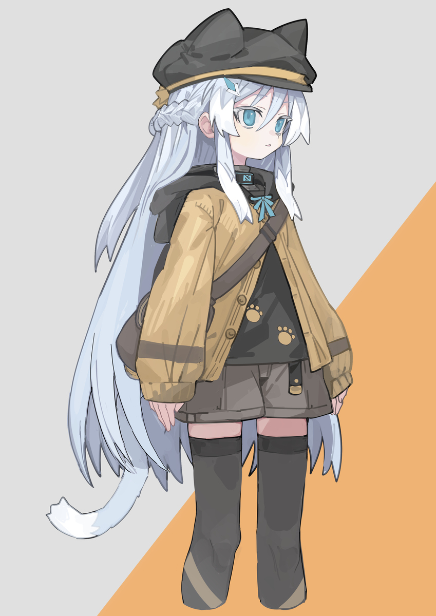 秋服立绘 &amp; 游戏对话场景风插画