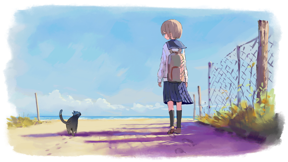海边