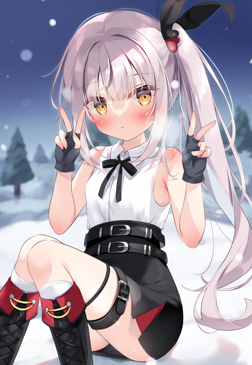 【约稿】雪地军女