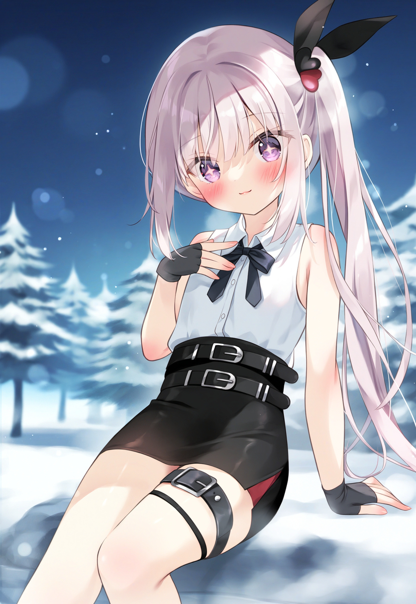 【约稿】雪地军女