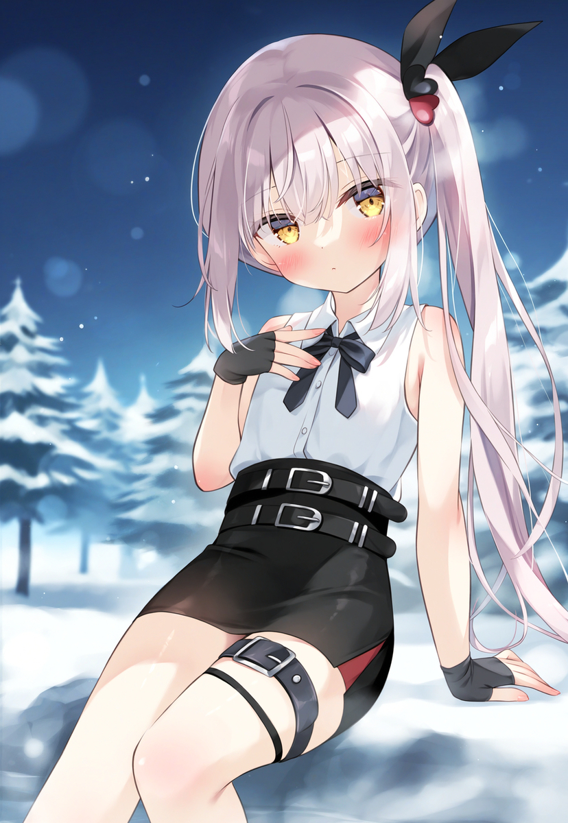 【约稿】雪地军女