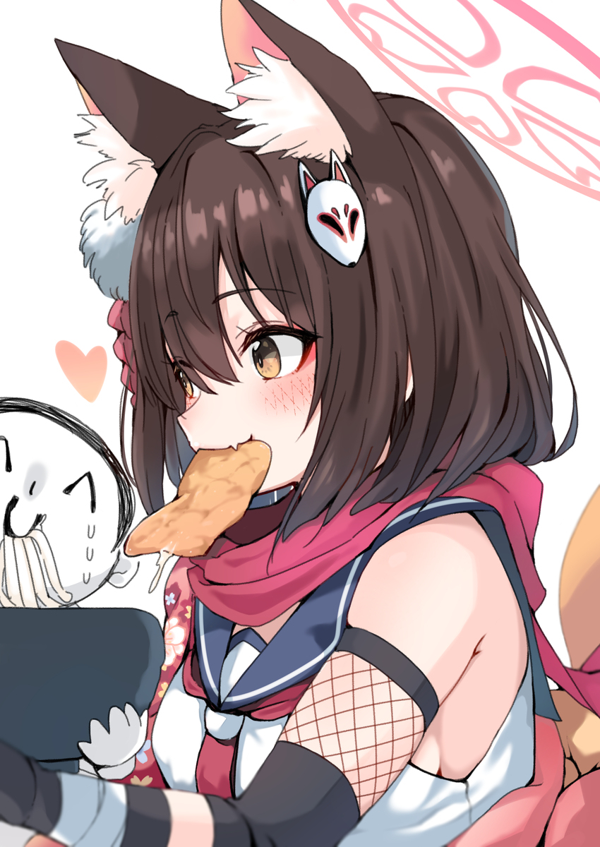 主殿!吃油炸食品!